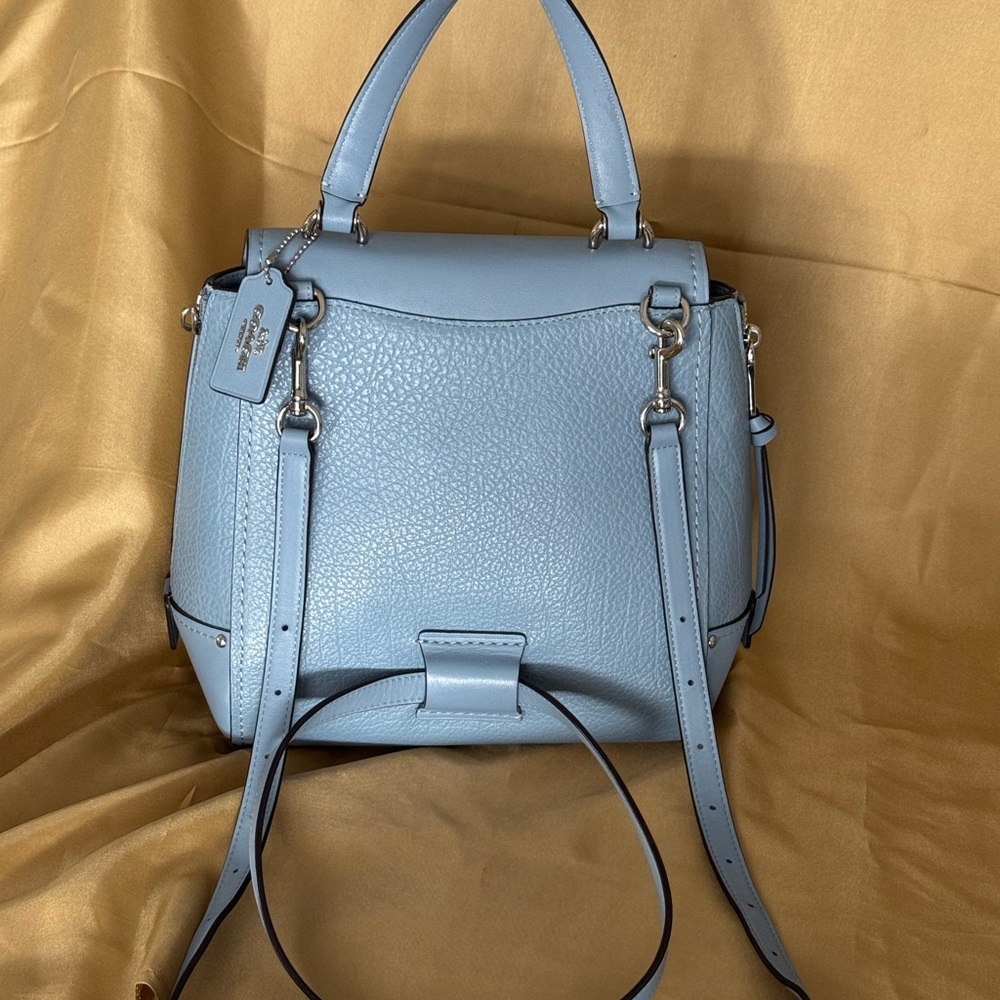 Coach Light Blue Backpack - Picture 3 of 5